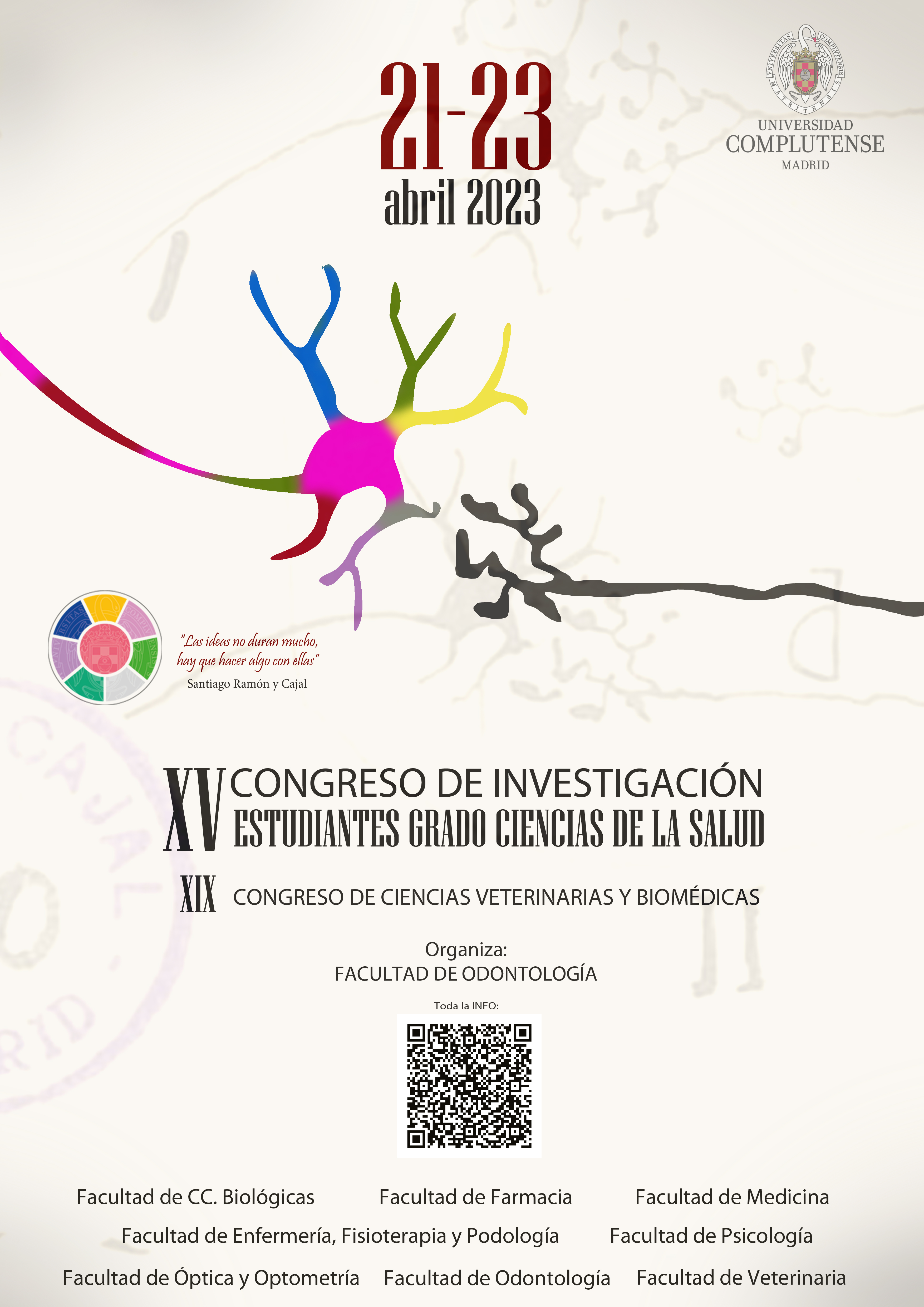 Cartel del congreso de investigación